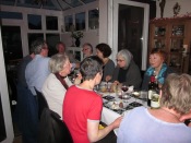The leaving party, early June 2013